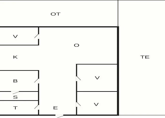 Casa de Férias 8 Person In Pandrup-by Traum